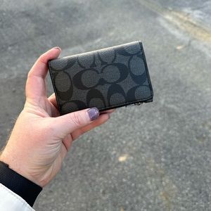 Black Coach Wallet